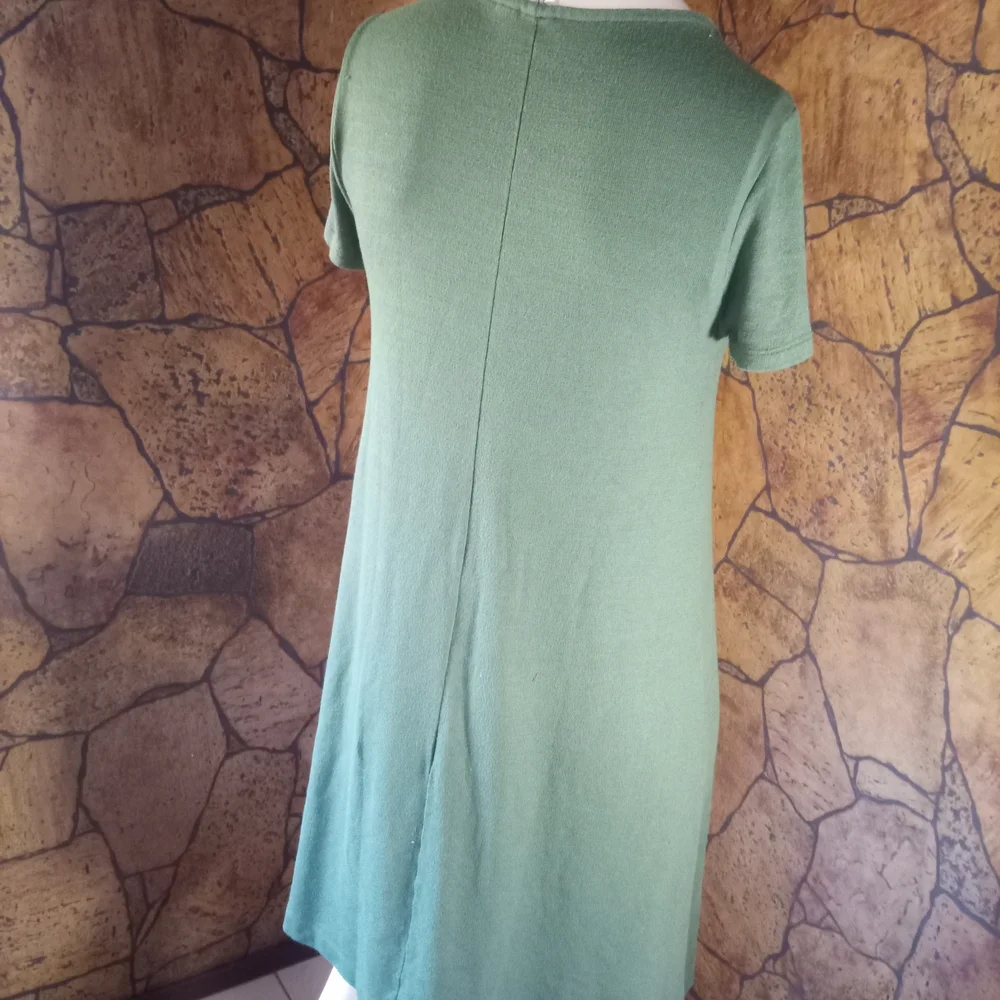 GAP Olive Green Short Sleeve Dress - Picture 5 of 5